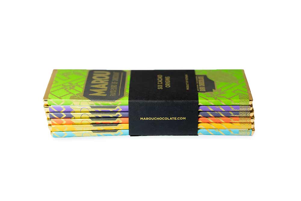 Marou 6 Piece Mini Bar Gift Set, 6 x 24g - Image 4