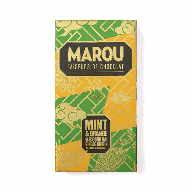 Marou Mint & Orange Dong Nai 68%, 80g