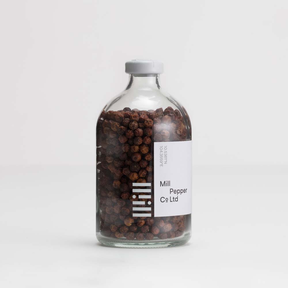 Mill Pepper Co. Red Kampot Pepper, 100ml