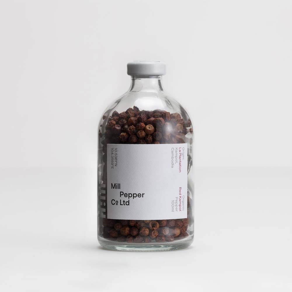 Mill Pepper Co. Red Kampot Pepper, 100ml - Image 2