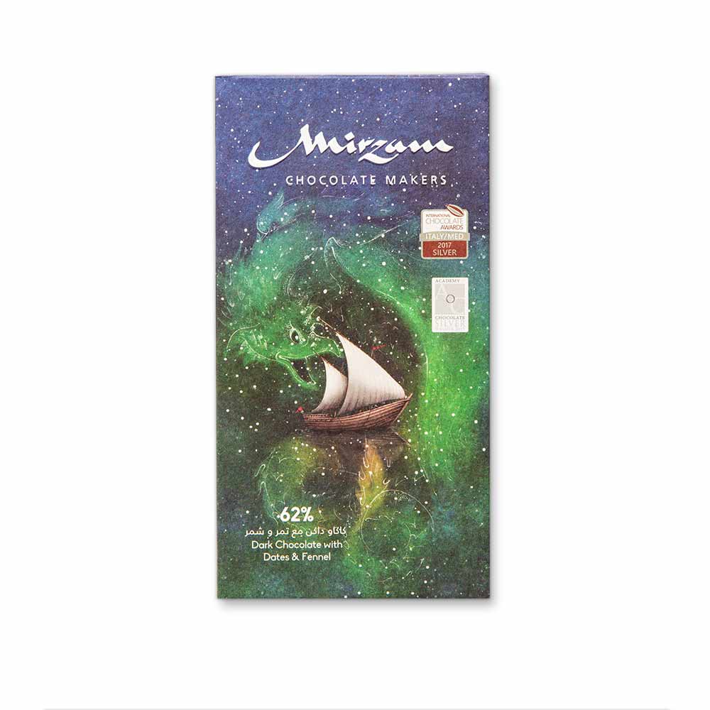 Mirzam Dates & Fennel 62%, 70g