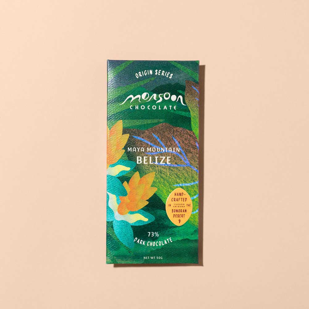 Monsoon Maya Mountain Belize 73%, 50g