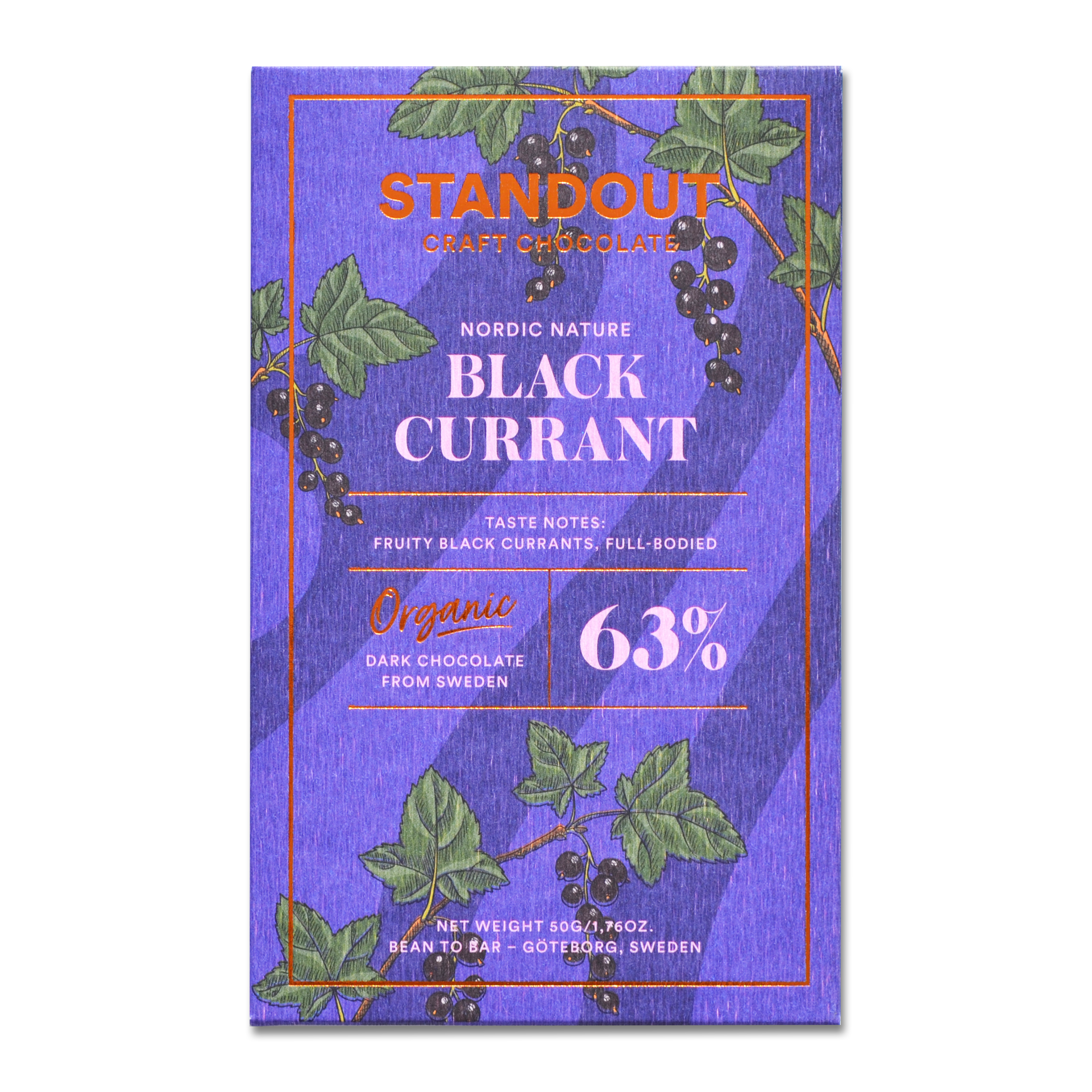 Standout Nordic Nature, Black Currant 63%, 50g