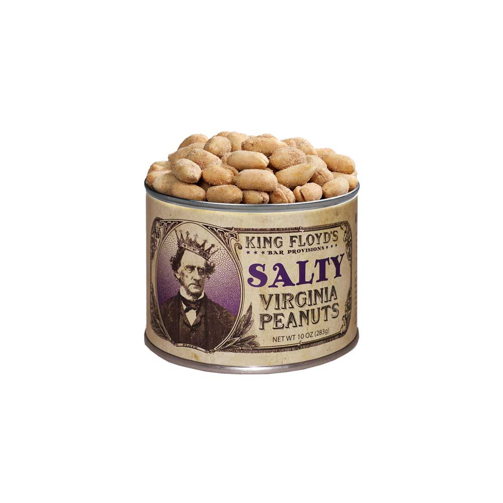 King Floyd's Salty Virginia Peanuts, 10oz