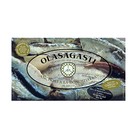 Olasagasti Anchovies a la Basque, 190g