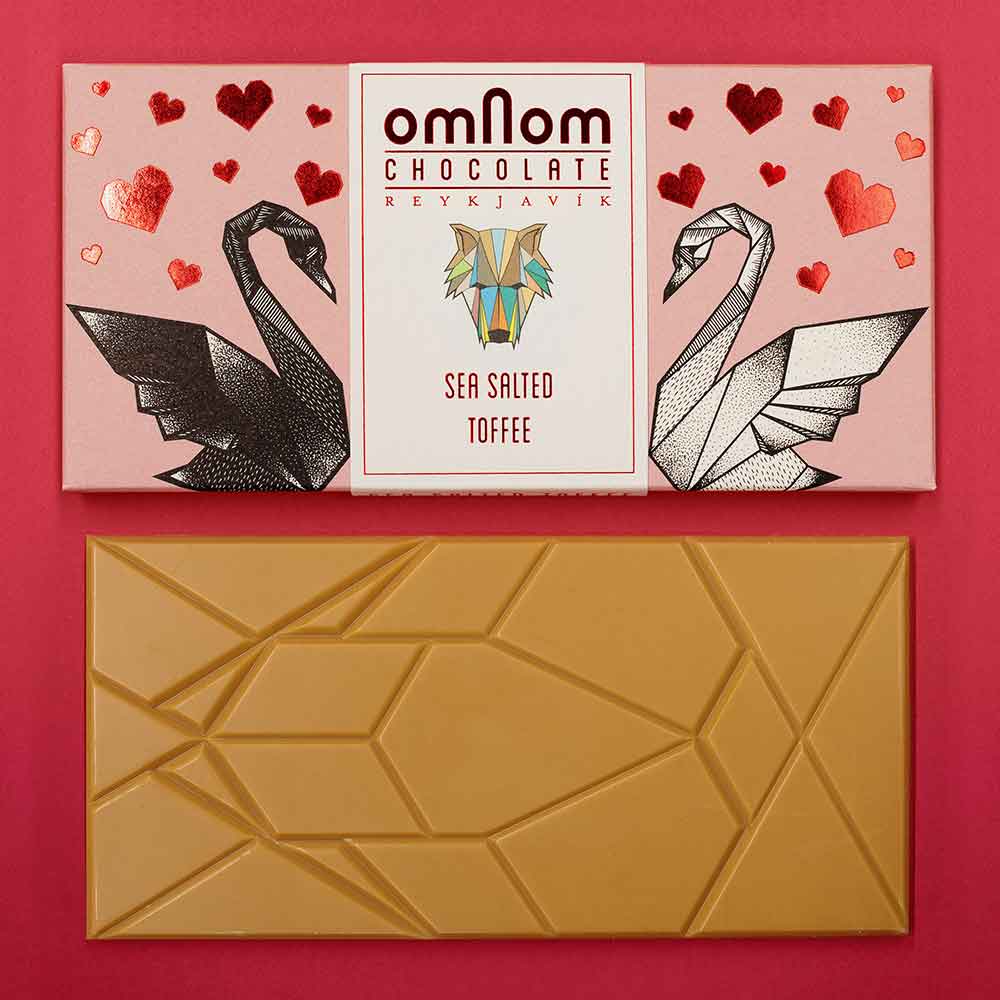 OmNom Toffee + Sea Salt, 60g - Image 2
