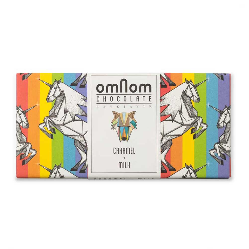 OmNom Caramel + Milk "Pride Bar", 60g