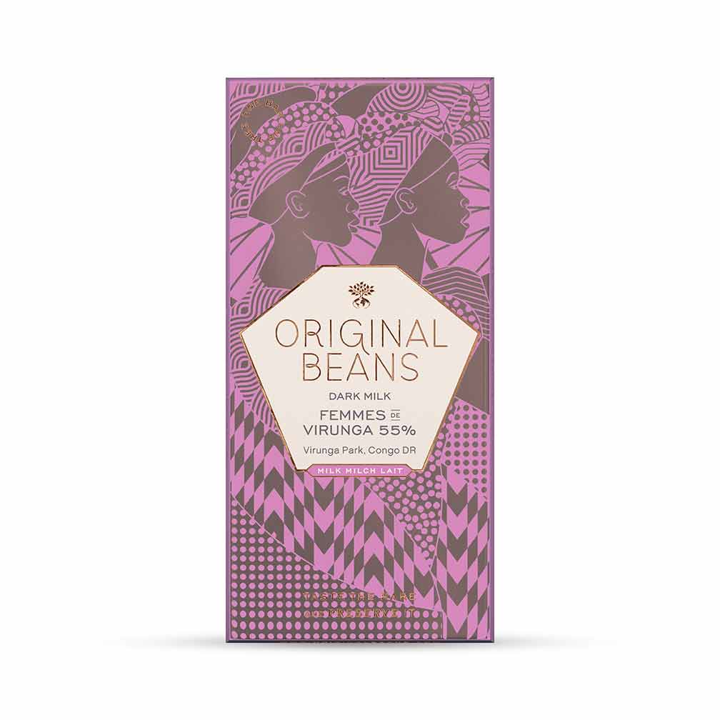 Original Beans Femmes de Virunga 55%, 70g