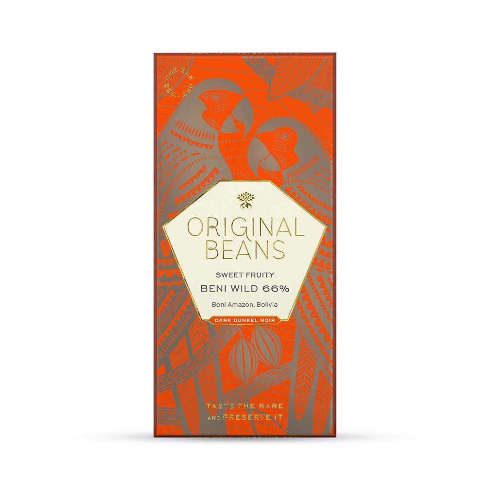 Original Beans Beni Wild Harvest 66%, 70g