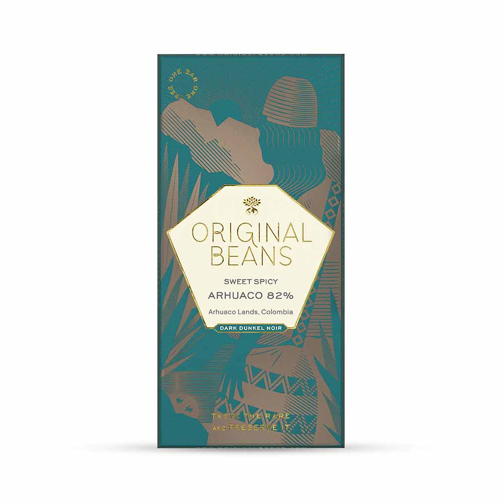 Original Beans Arhuaco Businchari 82%, 70g