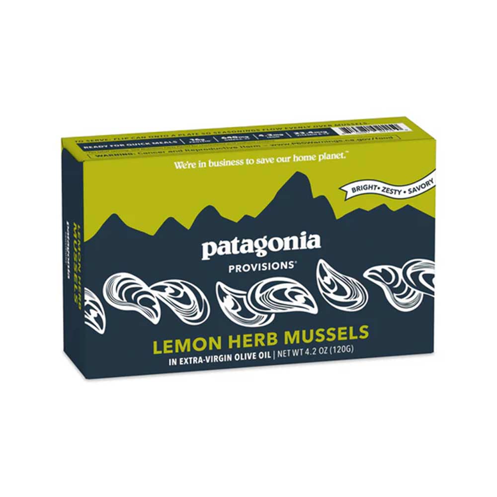 Patagonia Provisions Lemon Herb Mussels, 4.2oz - Image 2
