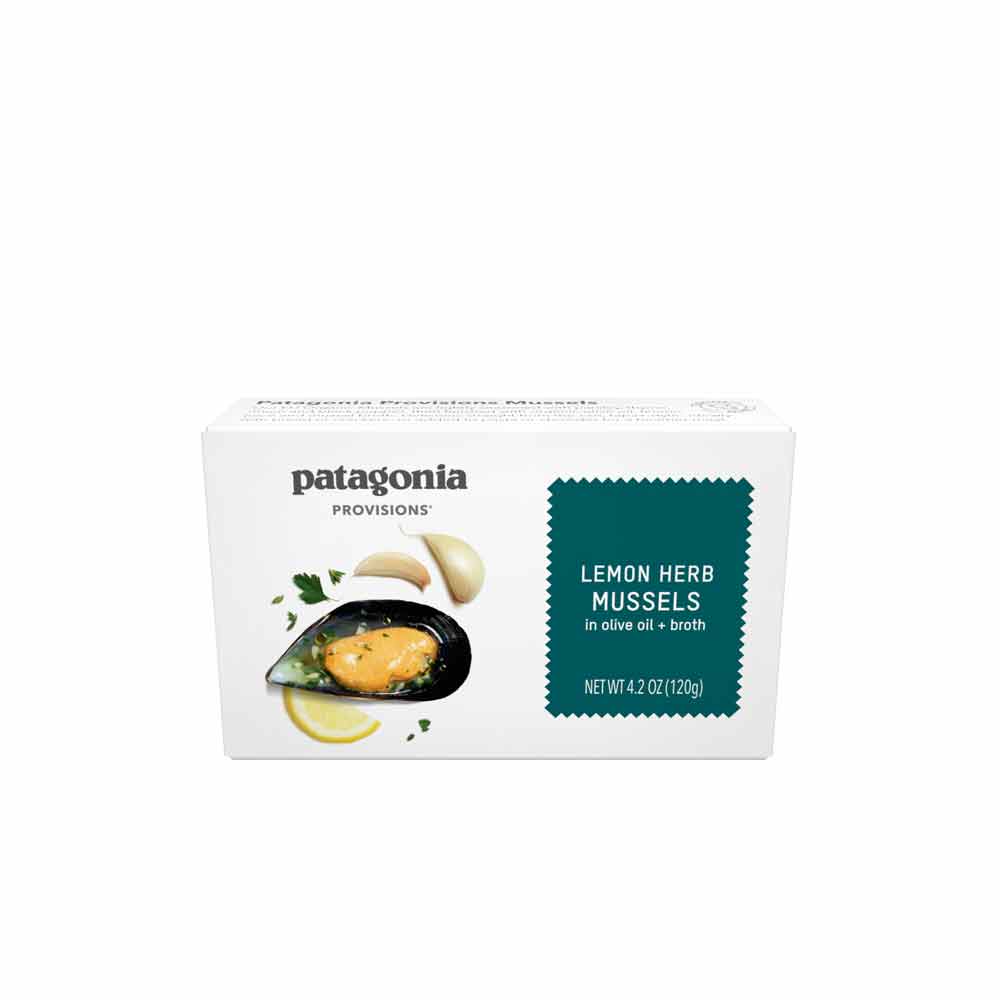 Patagonia Provisions Lemon Herb Mussels, 4.2oz