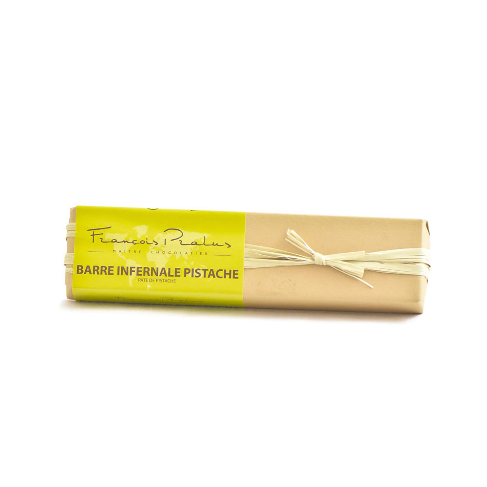 Pralus Barre Infernale Pistache, 160g