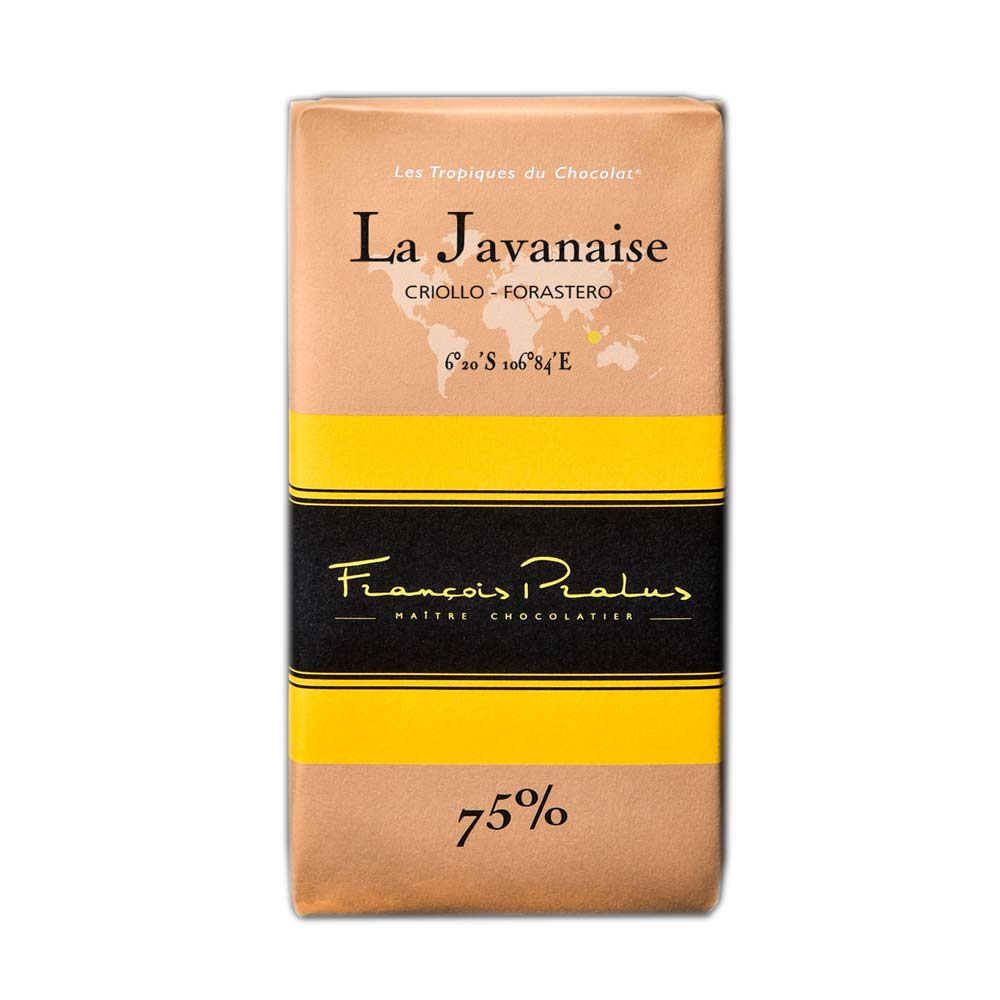 Pralus Tablette La Javanaise 75%, 100g
