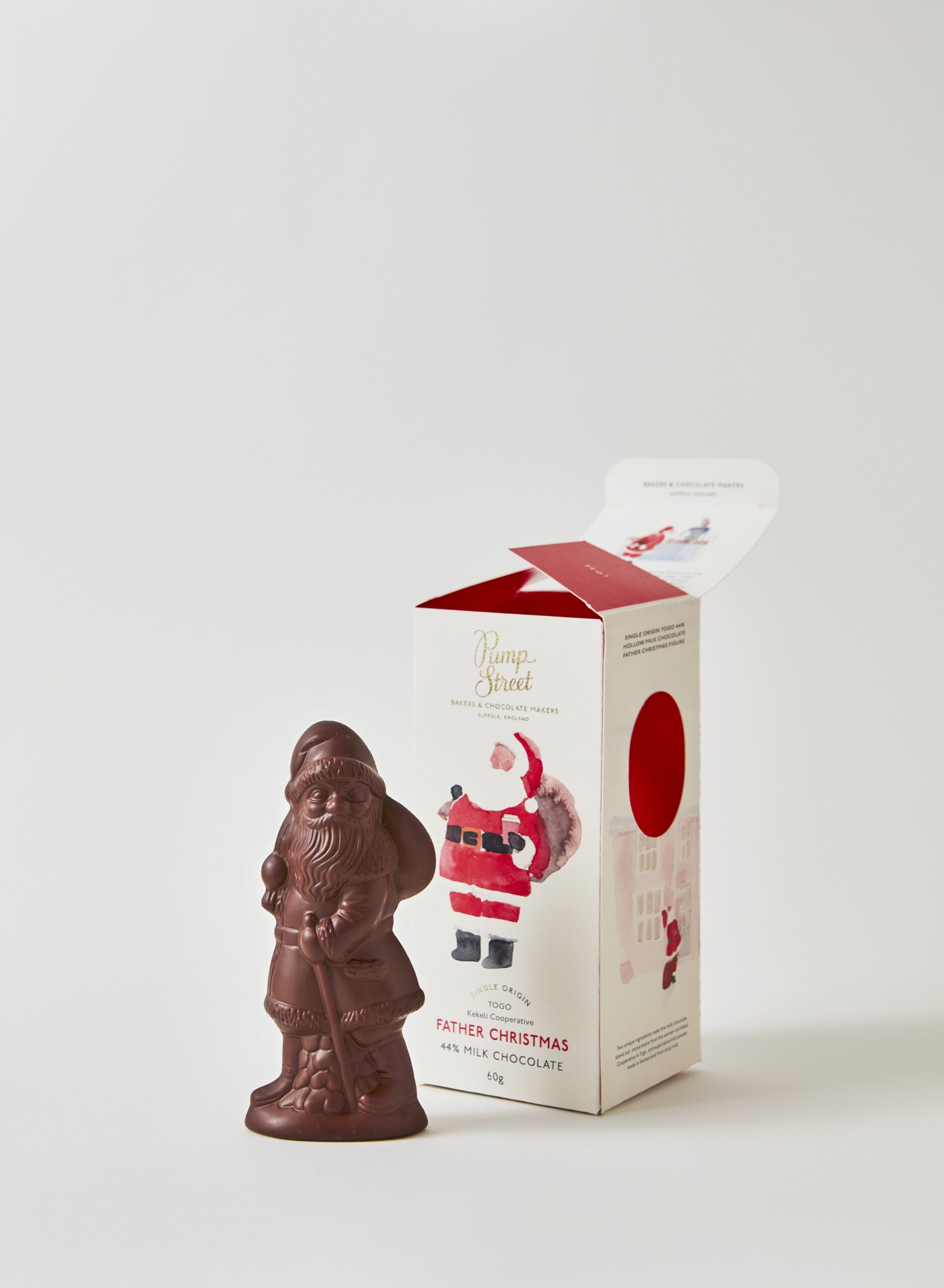 Pump Street Father Christmas, Togo Milk 44%, 50g