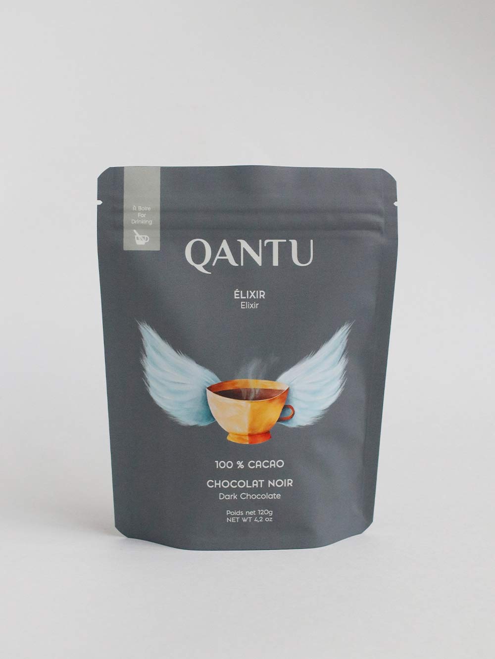 Qantu Hot Chocolate 100% Elixir, 120g