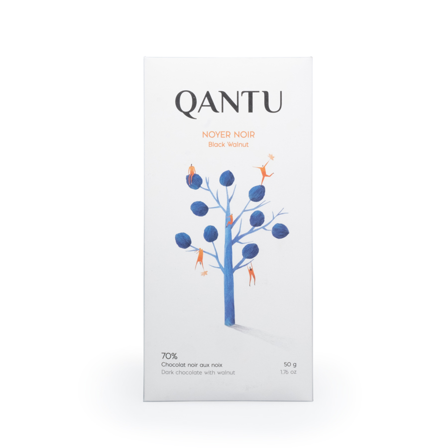 Qantu Black Walnut 70% (Limited Edition), 50g