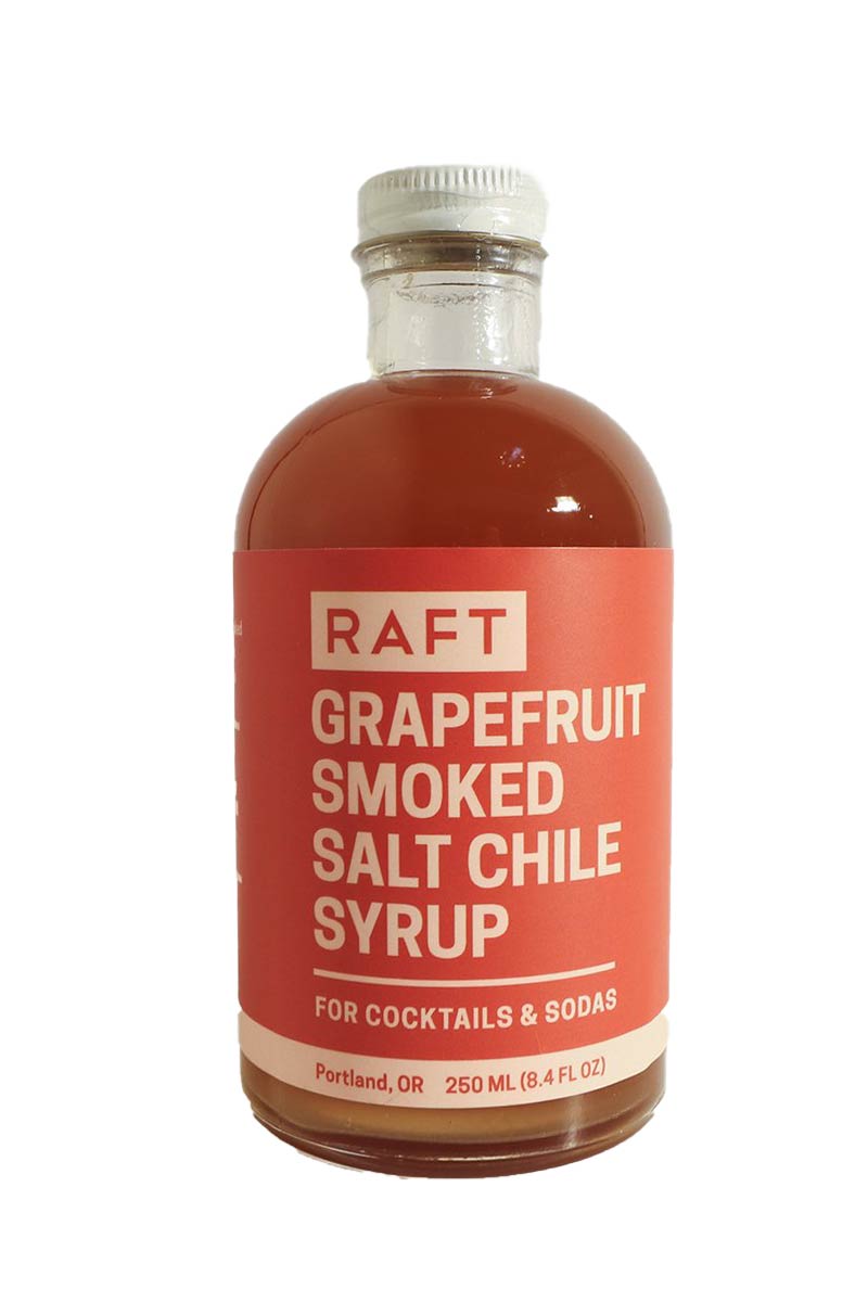 Raft Grapefruit Chile Smoked Salt Syrup, 250ml