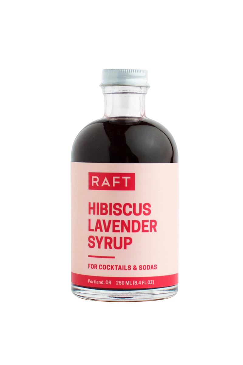 Raft Hibiscus Lavender Syrup, 250ml