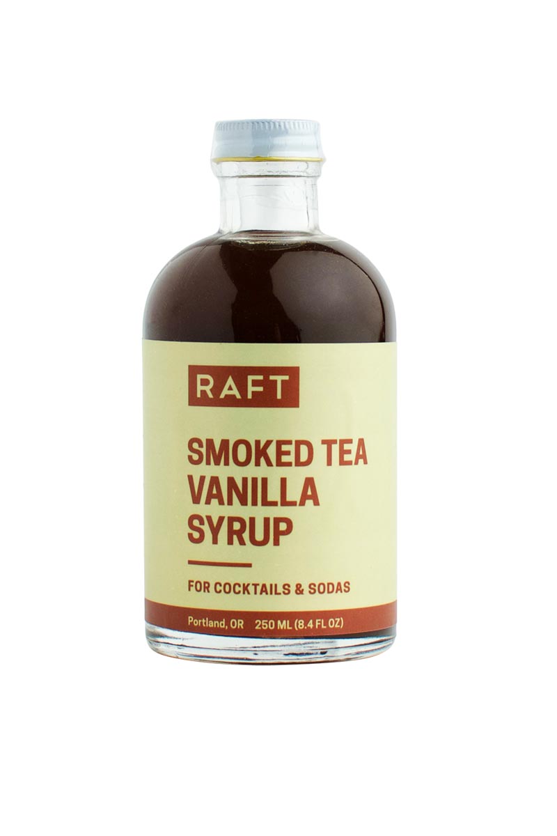 Raft Smoked Tea Vanilla Syrup, 250ml