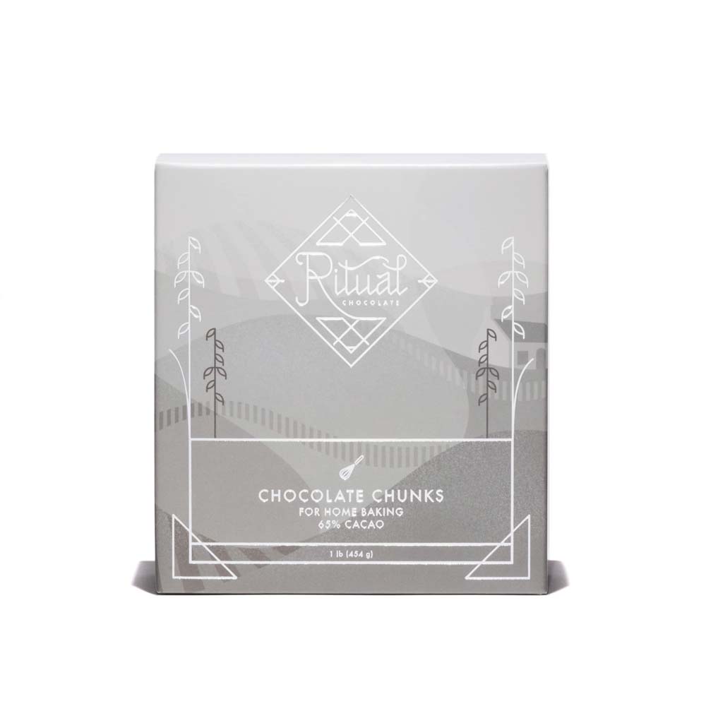 Ritual Chocolate Chunks, Chef's Blend 65%,16oz