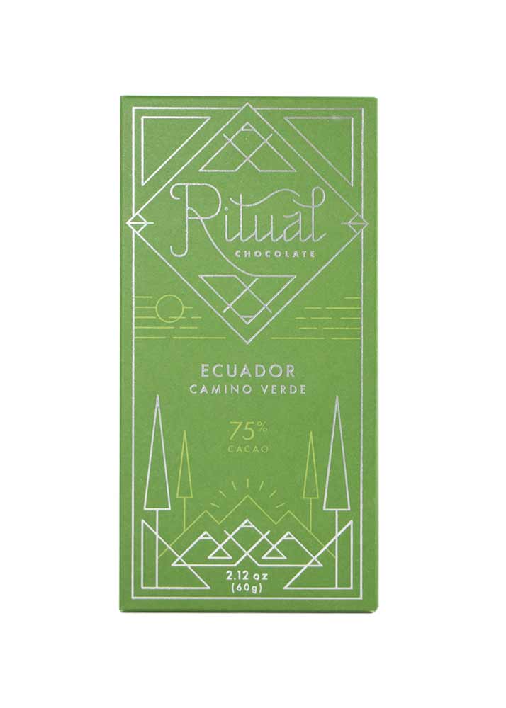 Ritual Camino Verde, Ecuador 75%, 2.12oz