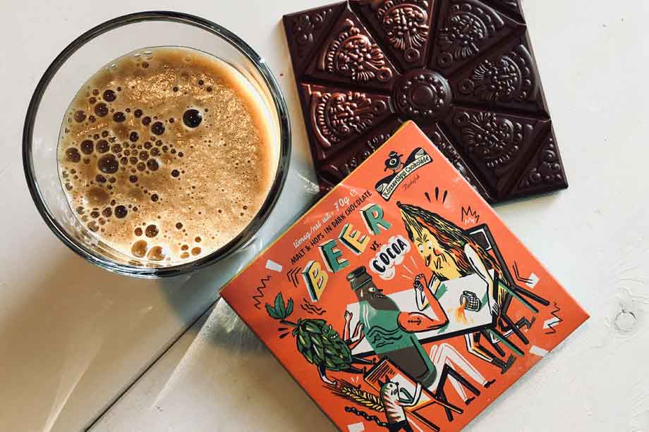 Rozsavolgyi Beer vs. Cocoa 73%, 70g - Image 2