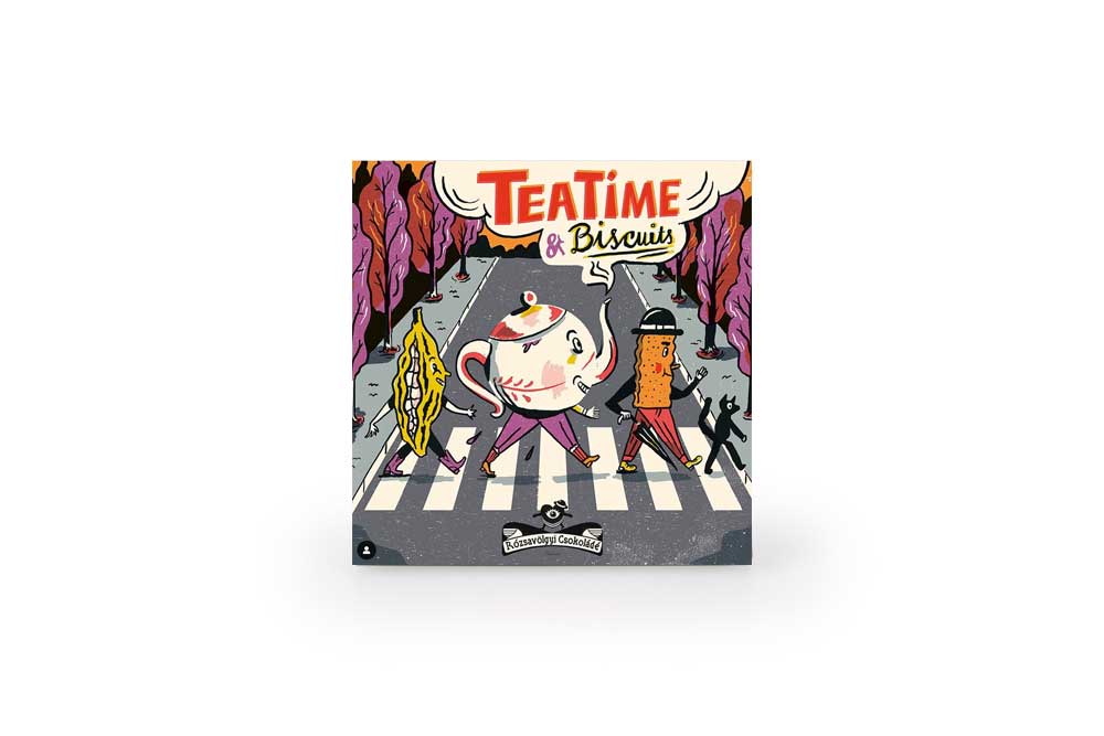 Rozsavolgyi Teatime and Biscuits White Chocolate, 70g