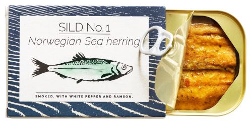 Fangst SILD No. 1 Norwegian Sea Herring Smoked w/ White Pepper and Ramson, 100g - Image 3