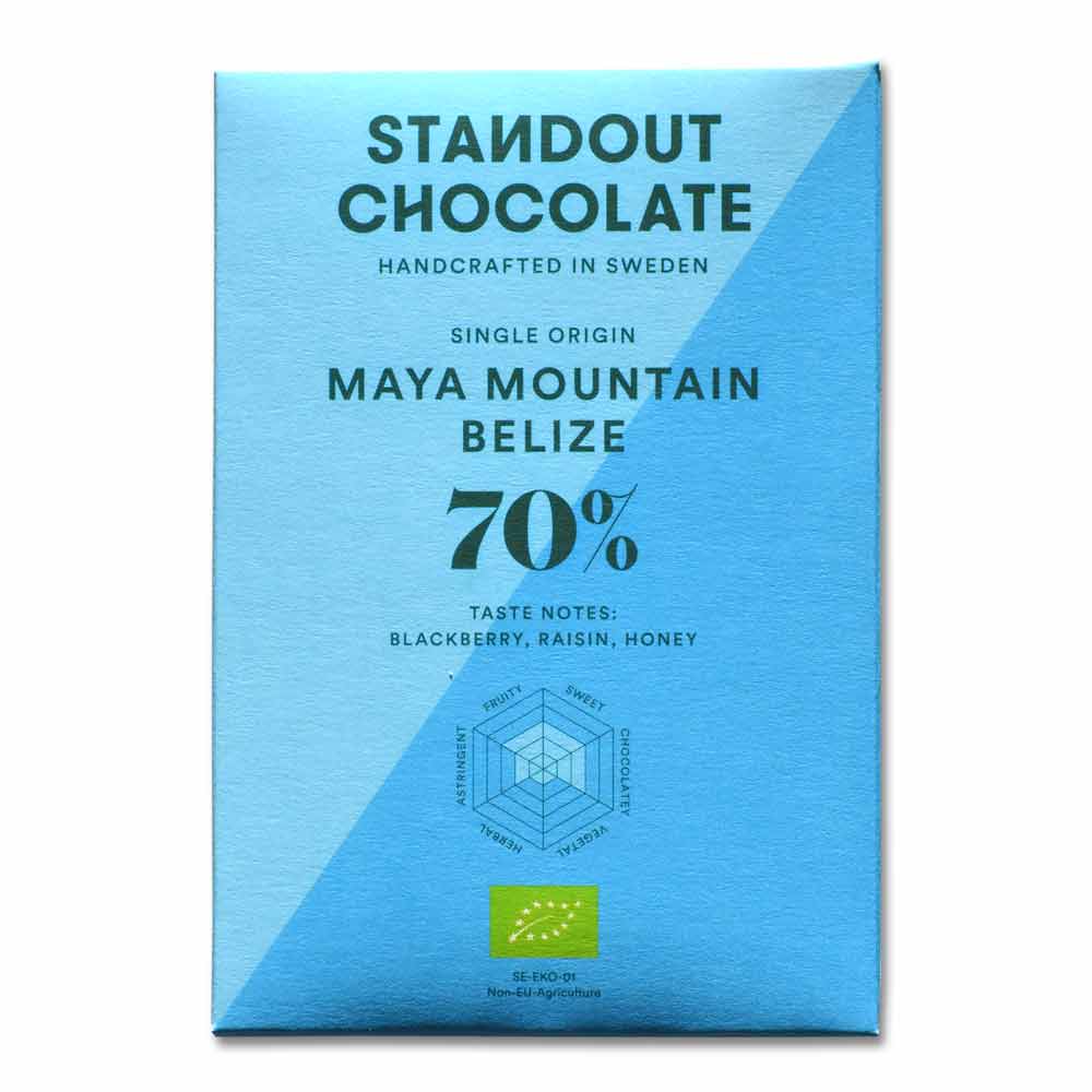 Standout Belize, Maya Mountain 70%, 50g