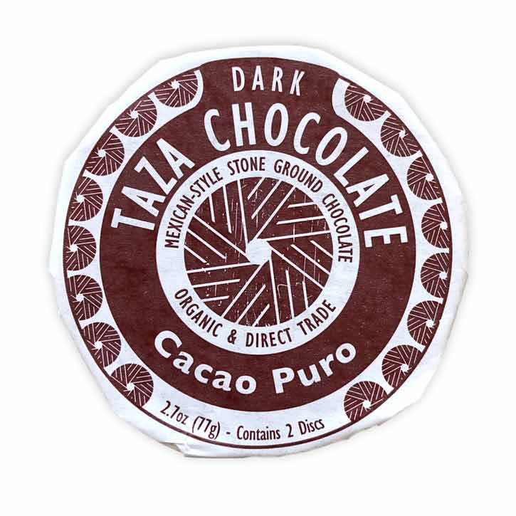 Taza Mexicano Cacao Puro 70% Dark Disc, 2.7oz