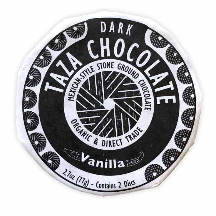 Taza Mexicano Vanilla 50% Dark Disc, 2.7oz