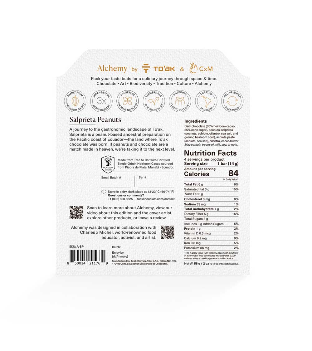 Alchemy by To'ak Golden Peanuts, 56g - Image 4