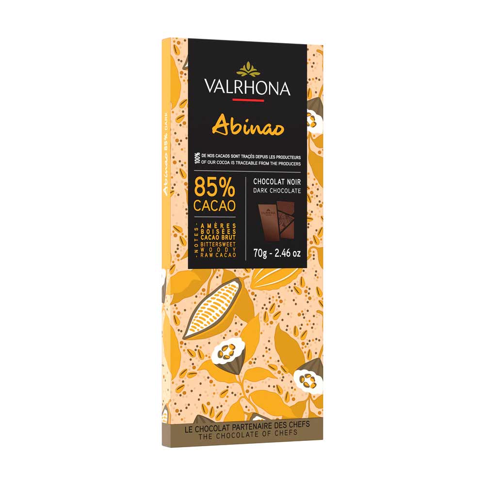 Valrhona Grand Cru Abinao 85%, 70g
