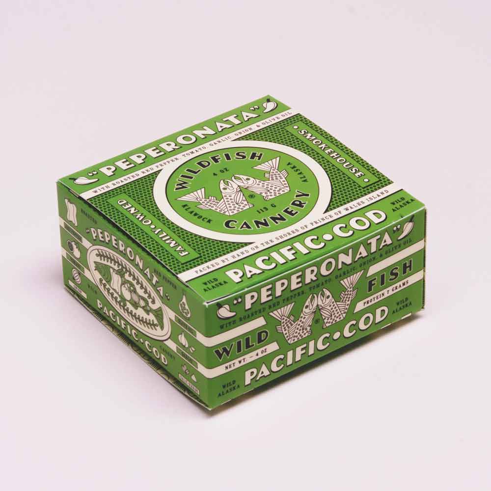 Wildfish Cannery Pacific Cod Peperonata, 4oz