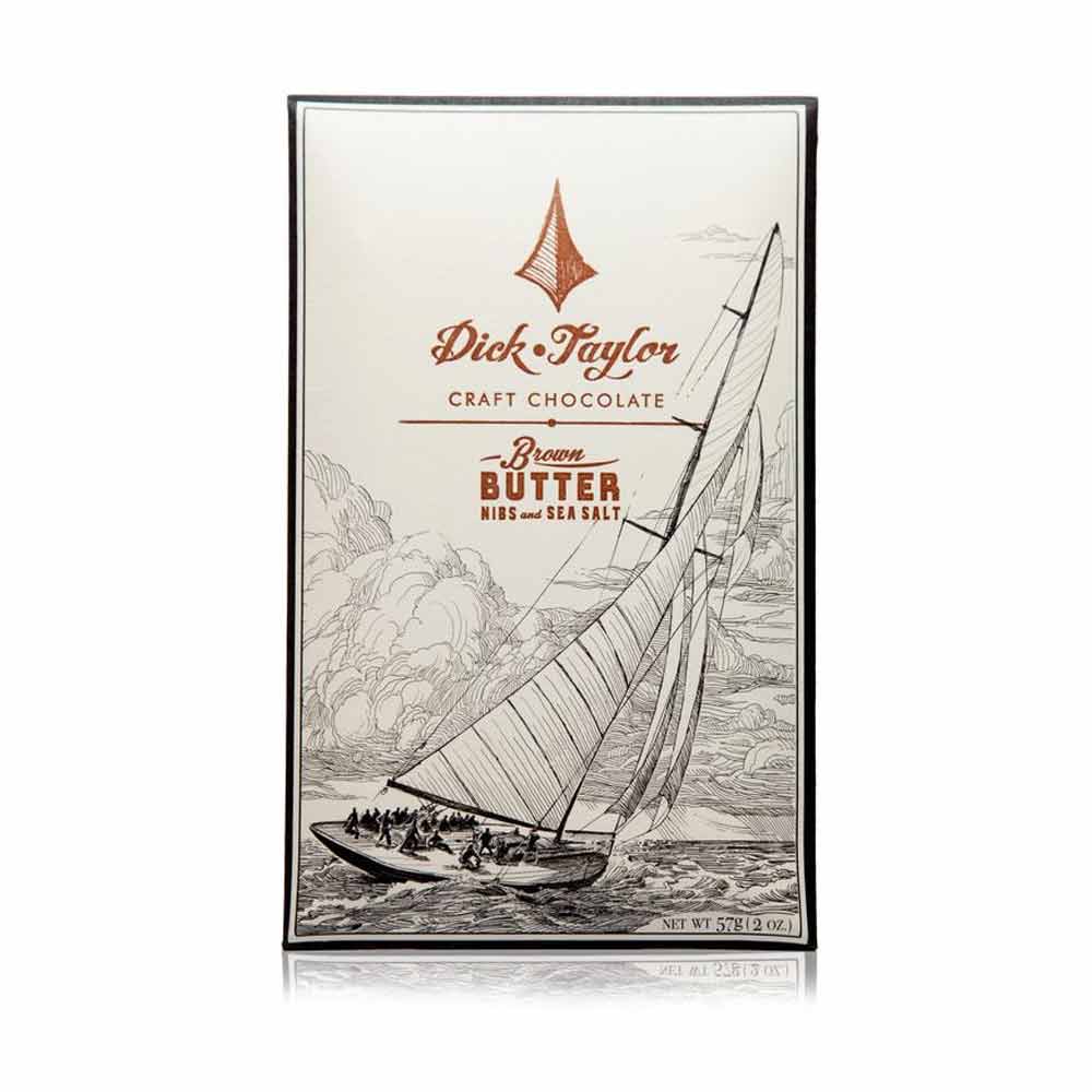 Dick Taylor Brown Butter with Nibs and Sea Salt, 2oz