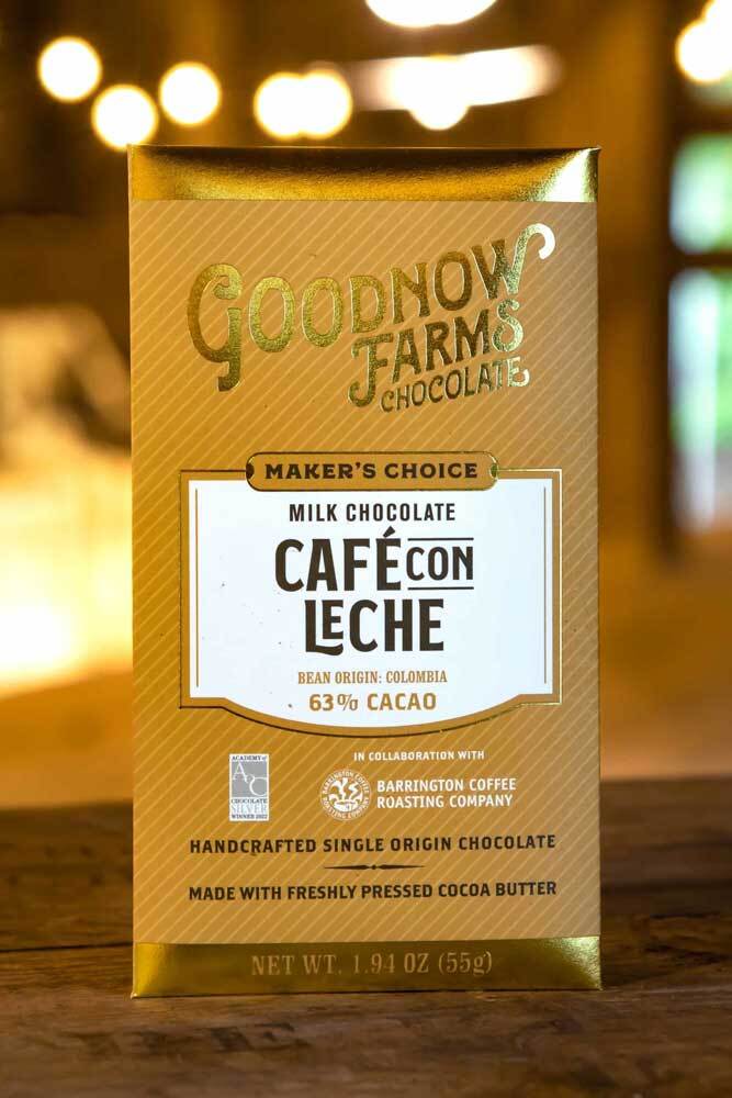 Goodnow Farms Cafe Con Leche 63% (Maker's Choice), 1.94oz