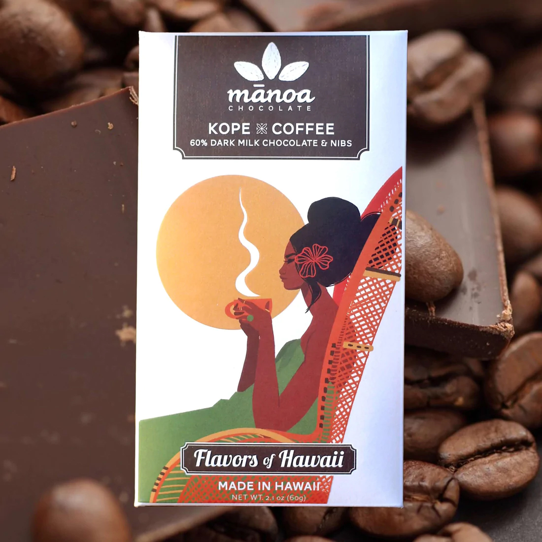 Manoa Flavors of Hawaii: Kope x Coffee, 2.1oz